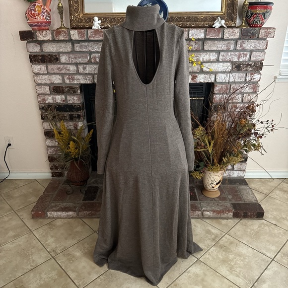 Banana Republic Dresses & Skirts - NWOT BANANA REPUBLIC WOMEN’S TAUPE BEA MERINA WOOL MAXI SWEATER DRESS Sz Small